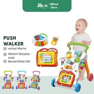 JIBIN Baby Push Walker Music - Baby Toys Music Walker Learning Aid Push Walker Baby