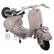 &lt;現貨&gt;偉士牌 Vespa 1953 125CC 1:18 仿真合金復古踏板摩托車模型 實物拍攝