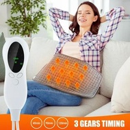 電動可沖洗加熱毯用於緩解肩頸腹部疼痛 40 x 30 厘米連定時器和溫度設置  sesckp Electric Washable  Heated Blanket for Shoulder Neck B
