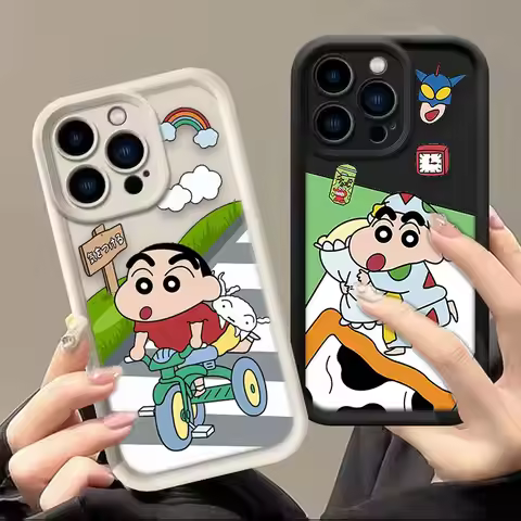 Cartoon C-Crayon S-Shin Chan Cover Phone Case For Infinix HOT 30I 40I 60 NOTE 12 G96 ZERO GT 10 20 3