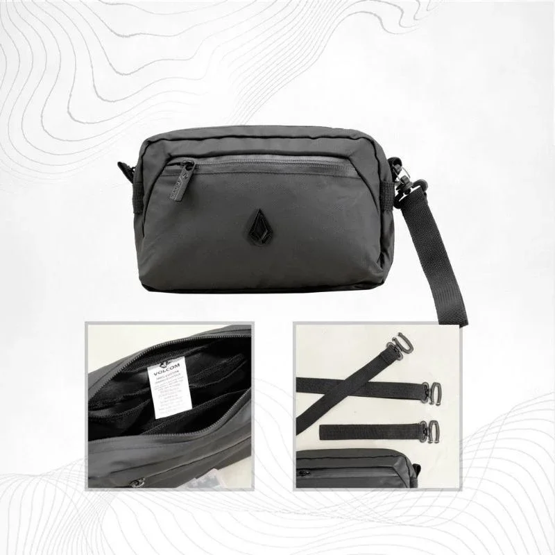 HANDBAG VOLCOM TAS TANGAN VOLCOM TAS VOLCOM SLING BAG VOLCOM TAS SELEMPANG VOLCOM WATERPROOF