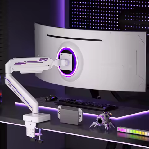 HILLPORT G9 Gas Spring 13-49 Inch Monitor Arm Supports Computer Monitor Tilt Rotation Bracket With a