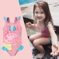 2-12Y Peppa Swimsuit Swimming Wear One-piece Swimwear for Kids Toddlers