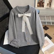 Plus Size 1XL-5XL Autumn Winter Warm Women Knit Sweater Cardigan Casual Long Sleeves Fall Clothing