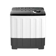 เครื่องซักผ้า 2 ถัง HISENSE WSRB1813UB 18 กก. สีขาว-ดำ (1310717)