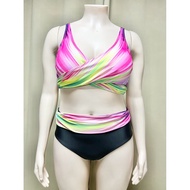 Plus Size Two Piece Swimsuit Bikini Set 2XL