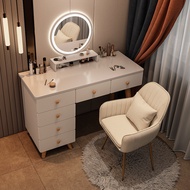 【SG Sellers】Minimalist Makeup Table Home Bedroom Makeup Table Dressing Table Vanity Table with Dressing Mirror &amp; Chair Modern