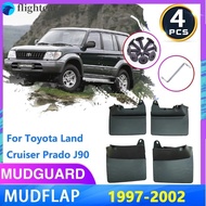 （FT）for Toyota Land Cruiser Prado LC90 FZJ90 90 J90 1997~2002 Wheel Mudguards Fender Mudflap Mud Fla