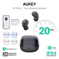 Aukey EP-M3A True Wireless Earbuds with Personalised App Control, Crystal Clear Calls, Long Playtime