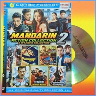 Mandarin Asian Film Cassette, Latest 5-in-1 Mixed Action Collection, Indonesian Text