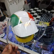 VISOR HELMET KISS RACING TEAM