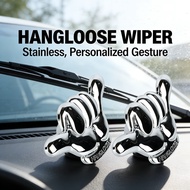 Glanz Wiper Rear Cap Knob Hangloose Hitman Chrome