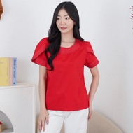 KATUN Blouse shirt/ women's top/ girls'/ LD104 cotton poplin material a2564