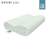 ☢▩Ai by AKEMI Aloe Vera Ventilated Contour Memory Pillow