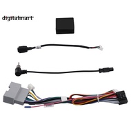 16 Pin Car Android Stereo Wiring Harness Adapter Protocol Box CAN Bus Decoder for  Compass  2011-201