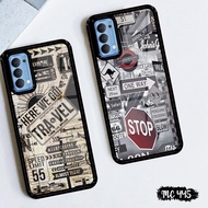 Most HOT!! Code-713 MC445 Hardcase 2D OPPO RENO 4.4f,2F,A91/RENO 3.A15,A1K,A9 2020,A3S,A92,A5S