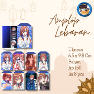 amplop anime nakano miku bisa custom