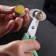 Quail Egg Opener Egg Shell Cutting Shell Opening Divider Egg Opening Egg Cutter Stainless Steel Egg 