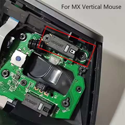Replacement Left Button Micro Switch Board for Logitech MX Vertical Mouse Repair Parts