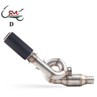 Motorcycle Full System Exhaust Slip-On For kawasaki Z800 Z 800 Exhaust Muffler Escape Exhaust System