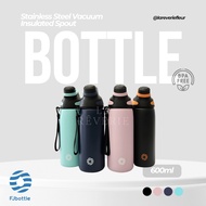 FJBOTTLE - 600ml Stainless Steel Vacuum Spout Thermos Bottle SUS 304