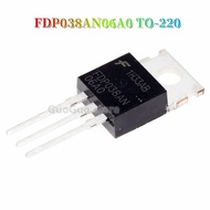 5pcs FDP038AN06A0 TO-220 FDP038AN06AO FDP038AN 06A0 TO220 60V/80A N-channel MOSFET Transistor New