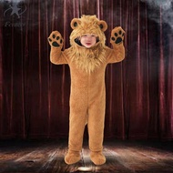 [Fenteer] Kids Lion Costume Animal Costume Lightweight Cartoon Boys Girls Children Costume