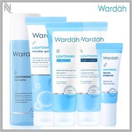 Paket Glowing WARDAH Lightening ( Gentle Wash + Toner + Serum + Day Cream + Night Cream ) - 5 PCS Un