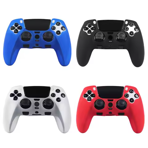 Gaming Accessories Silicone Protective Sleeve Cover For PS5 DualSense Edge Controller Non-slip Silic