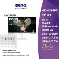 BENQ EW2790U 27" 4K UHD IPS Monitor - Built In Speaker/Type-C