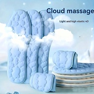 Memory Foam Insoles, Breathable Design, Lightweight Feel, Durable Cushioning, Soft Padding, Suitable