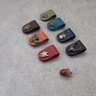 iphone 線收納 真皮集線器 耳機收納 真皮捲線器 禮物 生日