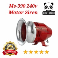 5' MS-390 AC 220-240V Warning Motor Siren MS390 AC 240V Industrial Motor Siren