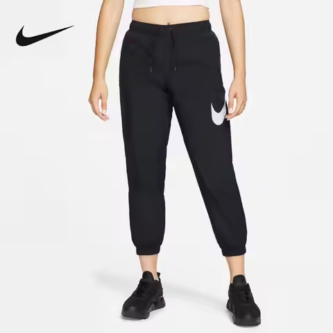 Nike Women's Pants 2022 Summer New Sweatpants Breathable Casual Pants Woven Trousers DM6184-010