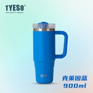 TYESO แก้วน้ำอุ่นขนาดใหญ่พร้อมสูตรเย็นสำหรับผู้หญิง แก้วน้ำอุ่นแบบมีฝาปิด แก้วน้ำเย็น แก้วน้ำอุ่น แก