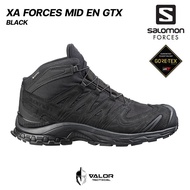 Salomon - XA Forces Mid GTX EN [ Black ]  รองเท้าผู้ชาย รองเท้าทหาร รองเท้าคอมแบท รองเท้าลุยโคลน รอง