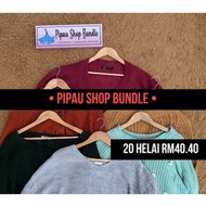 [Borong Bundle] 🔥Ready Stok🔥Knitwear Gred A/B 20 Helai