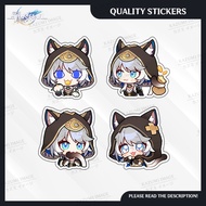 Cipher - Honkai Star Rail Waterproof Emoji Stickers