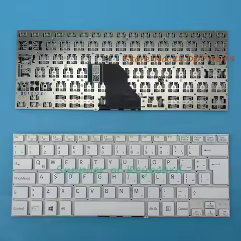 NEW Latin Spanish Keyboard For SONY VAIO SVF1421Z2E SVF144B1EU SVF14325CLW SVF14413CLW SVF142C29U Wh