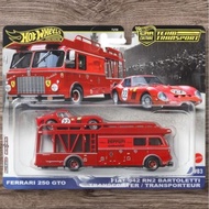Hot Wheels Premium Team Transport - Ferrari 250 GTO Fiat 642 RN2 Bartoletti Transporter