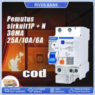 RCBO ELCB + MCB NXBLE-32 NXBLE-63 1P+N 6kA 6A-32A, Earth Leakage Circuit Breaker (ELCB), Suitable fo
