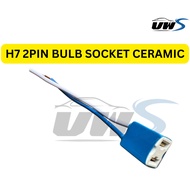 H7 2PIN BULB SOCKET CERAMIC
