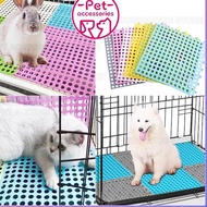 Latest Rabbit Cat Dog Cage Mat Polka Dot Mat Rabbit Cage Mat Rabbit Footrest Cat Carpet