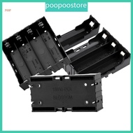 POOP Versatile 18650 Battery Case Holder with Pins Batteries Clip Box Suitable for Wide Variety of Electronic Applicatio