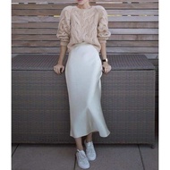 🦢Old money skirt🦢 กระโปรงซาติน JILALIN.BKK