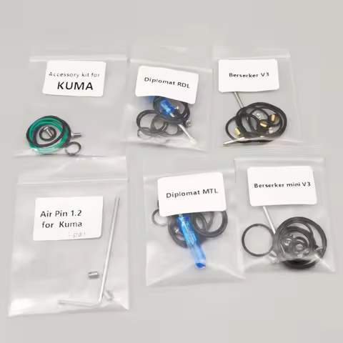 1Bag Silicone O-Ring Gasket Seal Washer Parts for Moka KUMA Diplomat Berserker Mini V3 Precision Equ