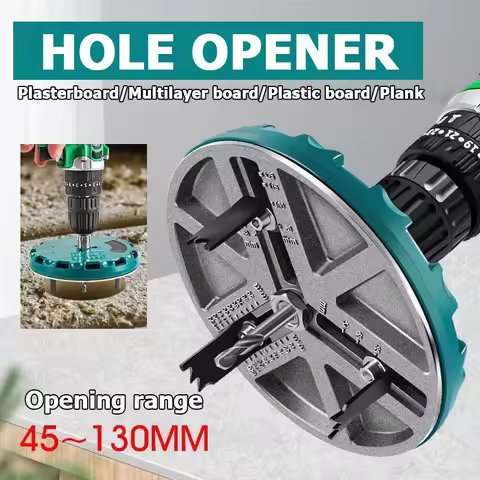 Adjustable Round Hole Saw Household Hole Opener Multifunctional Round Cutter DIY Woodworking Cutting