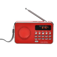 BL L-938 Digital Radio Mini High-fidelity 1.5 Inch Portable 3W Stereo Speaker FM Radio for the Aged