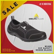 ✑ ✆ ﹊ Delta Plus MIAMI S1P Safety Shoes Black