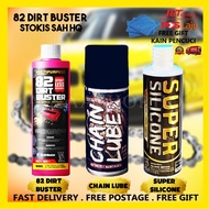 82 DIRT BUSTER CLEANER DEGREASER NONCHEMICAL MOTORCYCLE CHAIN CLEANER ENGINE CLEANER 500ML